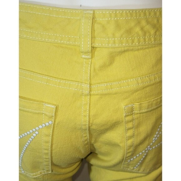 Michael Kors Bling Lime Green Jeans - Size 2 - Picture 4 of 13